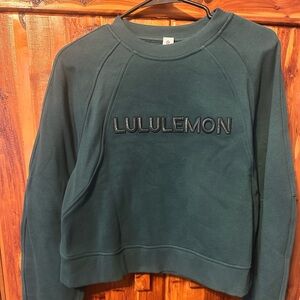 Lululemon Green Sweatshirt